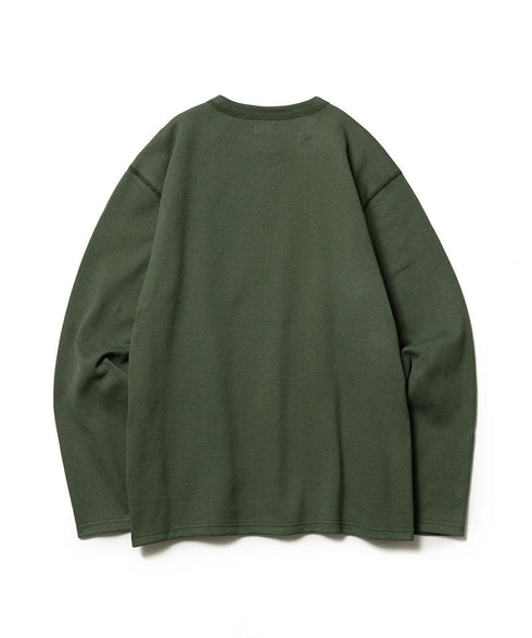 MR.OLIVE / HEAVY-DUTY COTTON / FLAT SEAMER CREW NECK SHIRT / ミスターオリーブ ヘビーデューティーコットン フラットシーマー クルーネックシャツ